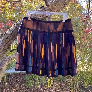 Diane Von Furstenberg Multicolor Mini Skirt